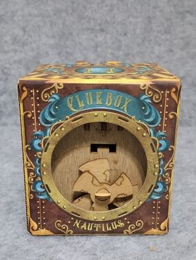 iDventure Cluebox Captain's Nemo Nautilus Puzzle Box Escape Room in a Box
